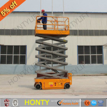 window cleaning system lift mobile single scissor manlift table with CE